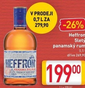 Rum 5YO Heffron Panama