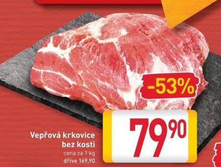 Vepřová krkovice bez kosti