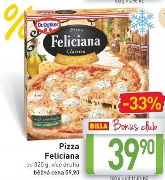 Pizza mražená FelicianaDr. Oetker