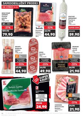 akční leták Kaufland 4.8.2021-10.8.2021