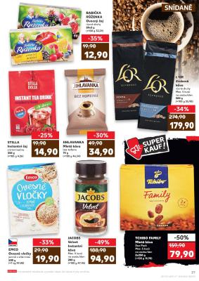 akční leták Kaufland 4.8.2021-10.8.2021