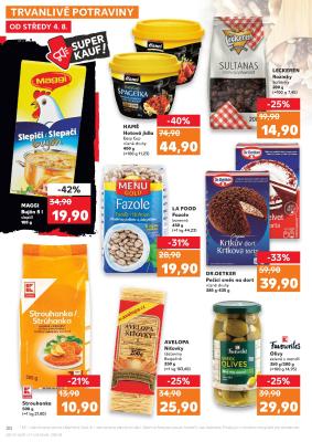 akční leták Kaufland 4.8.2021-10.8.2021