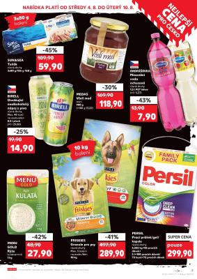 akční leták Kaufland 4.8.2021-10.8.2021