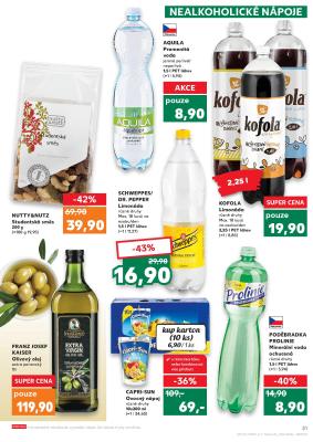 akční leták Kaufland 4.8.2021-10.8.2021