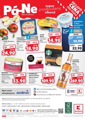 akční leták Kaufland 4.8.2021-10.8.2021