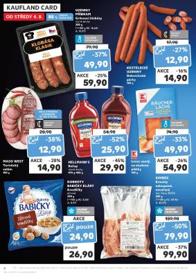 akční leták Kaufland 4.8.2021-10.8.2021
