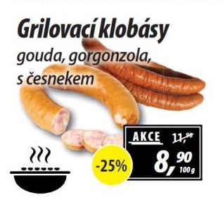Klobása s goudou