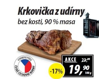 Krkovička z udírny