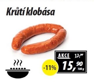 Krůtí klobása