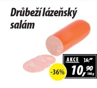 Salám drůbeží lázeňský