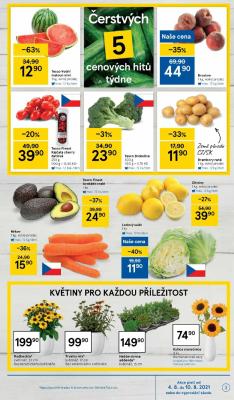 akční leták Tesco 4.8.2021-10.8.2021