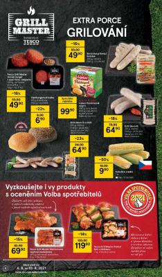 akční leták Tesco 4.8.2021-10.8.2021