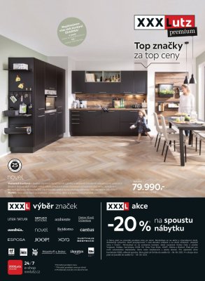 akční leták XXXLutz 2.8.2021-15.8.2021