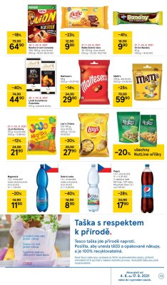 akční leták Tesco 4.8.2021-10.8.2021