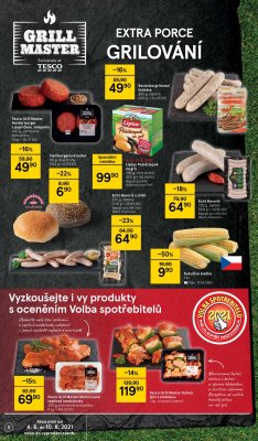 akční leták Tesco 4.8.2021-10.8.2021