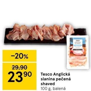 Anglická slanina Tesco