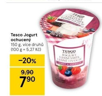 Jogurt ochucený Tesco