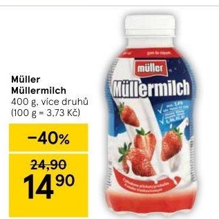 Nápoj mléčný Müllermilch Müller