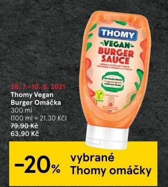 Omáčky Vegan Thomy