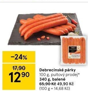 Párky debrecínské