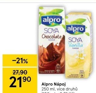Rostlinné nápoje Alpro Soya
