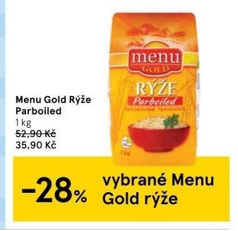 Rýže parboiled Menu Gold