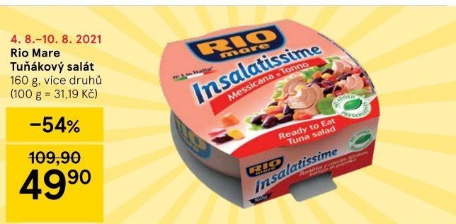 Salát Insalatissime Rio Mare