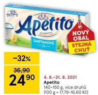 Sýr tavený Apetito