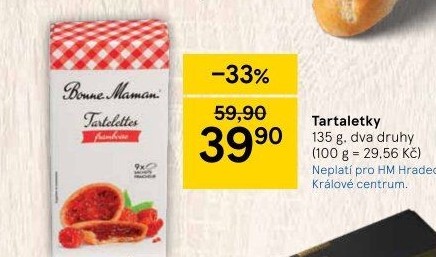 Tartaletky Bonne Maman