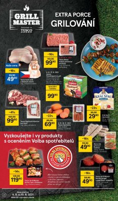 akční leták Tesco 4.8.2021-10.8.2021