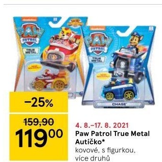 Dětské auto Tlapková patrola Paw Patrol