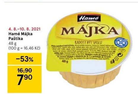 Paštika Májka Hamé