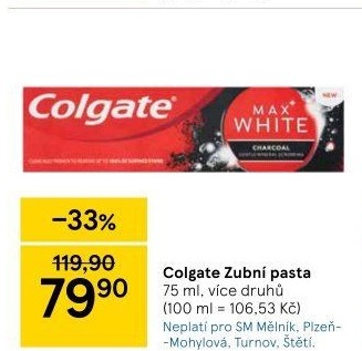 Pasty na zuby Colgate