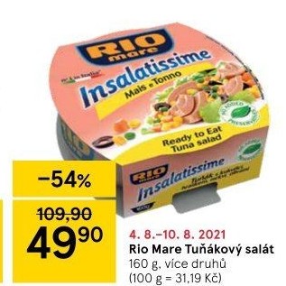 Salát Insalatissime Rio Mare