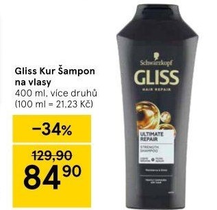 Šampon Gliss Kur Schwarzkopf