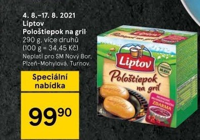 Sýr Pološtiepok na gril Liptov