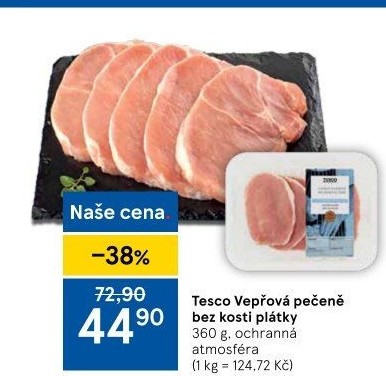 Vepřová pečeně bez kosti Tesco