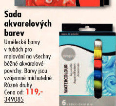 Akvarelové barvy Simply Daler - Rowney