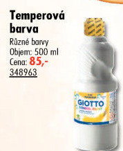 Barva temperová Giotto