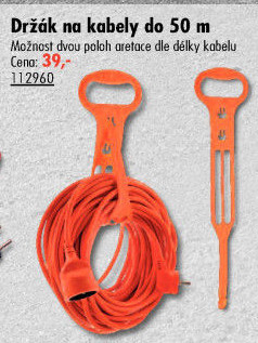 Držák na kabely