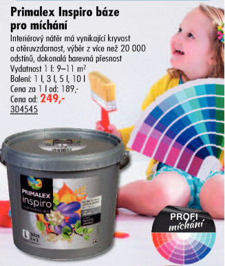 Interiérová barva Primalex Inspiro