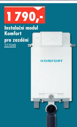 Předstěnový instalační systém pro WC Komfort