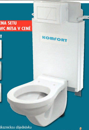 Předstěnový instalační systém pro WC Komfort