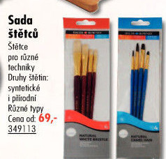 Sada štětců Daler - Rowney