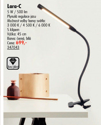 Stolní lampa Lara Top Light