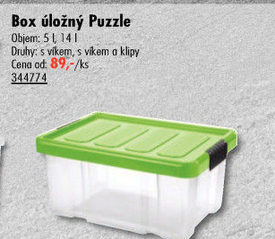Úložný box s víkem