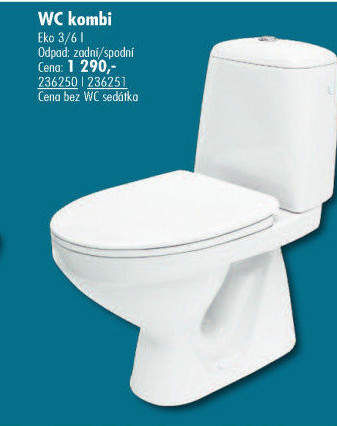 WC kombi Ares Eko Cersanit