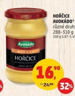 Hořčice Avokádo