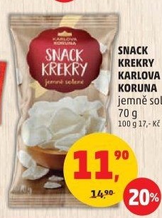 Snack Krekry Karlova Koruna