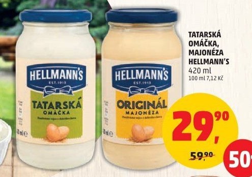 Tatarská omáčka Hellmann'